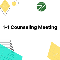 1-1 Counseling Meeting (Jun)